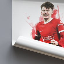 Conor Bradley - 202324 - Home Kit - Football Poster - Football Print 1681869644