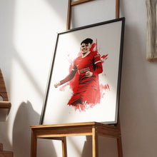 Conor Bradley - 202324 - Home Kit - Football Poster - Football Print 1681869644