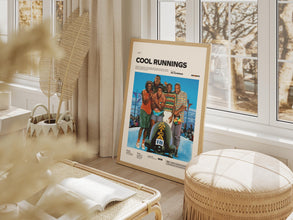 Cool Runnings Poster, Jamaica Bobsleigh Team Poster, Jon Turteltaub Film Cool Runnings Print, Movie Wall Decor Idea, Gift Film Wall Art 4333259211