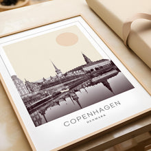 Copenhagen Poster Print, Copenhagen Travel Poster, Copenhagen Minimalistic Wall Art, Copenhagen, Denmark 1882438513