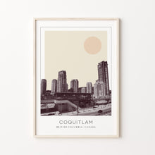 Coquitlam Poster Print, Coquitlam Travel Poster, Coquitlam Minimalistic Wall Art, Coquitlam, British Columbia, Canada 1868247190