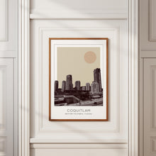 Coquitlam Poster Print, Coquitlam Travel Poster, Coquitlam Minimalistic Wall Art, Coquitlam, British Columbia, Canada 1868247190