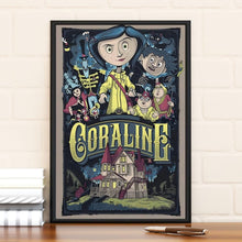 Coraline Movie Poster, Limited Edition Collectibl Room Decor, Home Decor, Wall art, Gifts for him 1805114920