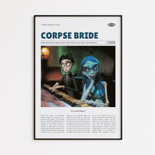 Corpse Bride, Mike Johnson, Retro Movie Poster, Custom Movie Poster Print 4421174312