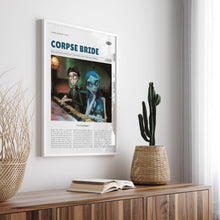 Corpse Bride, Mike Johnson, Retro Movie Poster, Custom Movie Poster Print 4421174312