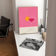 Cosmopolitan Cocktail Minimalist Poster  Drinks Poster  Art Deco Poster   Cocktail Wall Art  Housewarming Gift  Bar Decor 1439892995