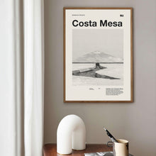 Costa Mesa Art Print  Costa Mesa Poster  Costa Mesa Wall Art  Mid Century Poster  Travel Print Art  California 1574141496