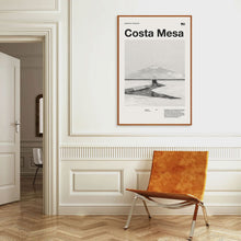 Costa Mesa Art Print  Costa Mesa Poster  Costa Mesa Wall Art  Mid Century Poster  Travel Print Art  California 1574141496