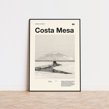 Costa Mesa Art Print  Costa Mesa Poster  Costa Mesa Wall Art  Mid Century Poster  Travel Print Art  California 1574141496