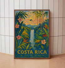 Costa Rica Travel Print - Central America, Costa Rica Poster, Central America Poster, Travel Wall Art, Costa Rica Print, Costa Rica Wall Art