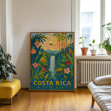 Costa Rica Travel Print - Central America, Costa Rica Poster, Central America Poster, Travel Wall Art, Costa Rica Print, Costa Rica Wall Art