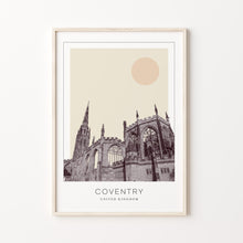 Coventry Poster Print, Coventry Travel Poster, Coventry Minimalistic Wall Art, Coventry, United Kingdom 1868246764