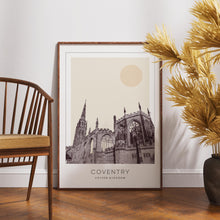 Coventry Poster Print, Coventry Travel Poster, Coventry Minimalistic Wall Art, Coventry, United Kingdom 1868246764
