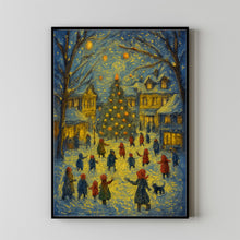 Cozy Christmas Tree Farmhouse Print Hello December Holiday Decor