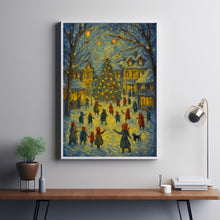 Cozy Christmas Tree Farmhouse Print Hello December Holiday Decor
