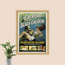 Creature from the Black Lagoon Movie Poster, Canvas Wall Art 1554955596