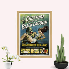 Creature from the Black Lagoon Movie Poster, Canvas Wall Art 1554955596
