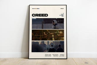 Creed Movie Poster, Modern Movie Poster Print, Creed Poster Wall Decor, DIGITAL FILES, Michael B. Jordan, Sylvester Stallone 1418879688