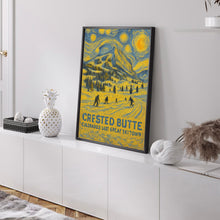 Crested Butte Ski Town Colorado Print