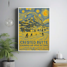 Crested Butte Ski Town Colorado Print
