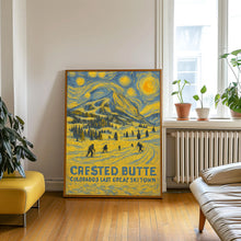 Crested Butte Ski Town Colorado Print