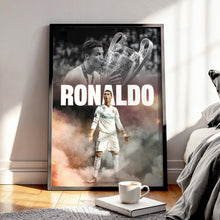 Cristiano Ronaldo Football Poster Real Madrid Football Art Print 4394633896 6213