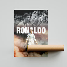 Cristiano Ronaldo Football Poster Real Madrid Football Art Print 4394633896 6213