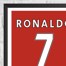 Cristiano Ronaldo Legend Stats Football Print 1407628188