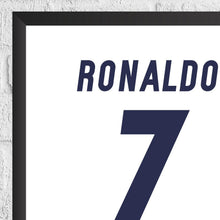 Cristiano Ronaldo Madrid Legend Stats Football Print 1001679637