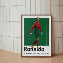 Cristiano Ronaldo Portugal Soccer Art, Football Legend Print, Modern Sports Decor, Goal Decor 1471635218