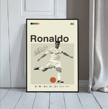 Cristiano Ronaldo Poster Minimalist Football Wall Art 4313969171