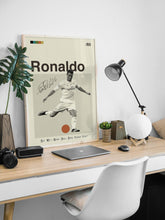 Cristiano Ronaldo Poster Minimalist Football Wall Art 4313969171
