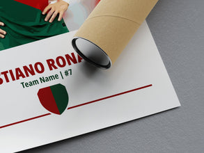 Cristiano Ronaldo Poster Portugal Edition, Football Poster 1902902975