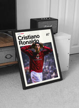 Cristiano Ronaldo Poster, Ronaldo Football Wall Art, Framed Soccer Print, Portugal Decor, Sports Artwork, CR7 Poster 4364878168