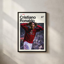 Cristiano Ronaldo Poster, Ronaldo Football Wall Art, Framed Soccer Print, Portugal Decor, Sports Artwork, CR7 Poster 4364878168
