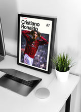 Cristiano Ronaldo Poster, Ronaldo Football Wall Art, Framed Soccer Print, Portugal Decor, Sports Artwork, CR7 Poster 4364878168