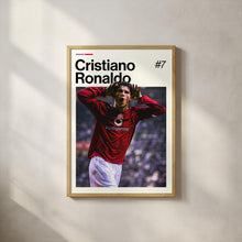 Cristiano Ronaldo Poster, Ronaldo Football Wall Art, Framed Soccer Print, Portugal Decor, Sports Artwork, CR7 Poster 4364878168