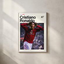 Cristiano Ronaldo Poster, Ronaldo Football Wall Art, Framed Soccer Print, Portugal Decor, Sports Artwork, CR7 Poster 4364878168