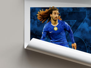 Cucurella Poster Chelsea Football Fan Gift, Soccer Print 4403221184