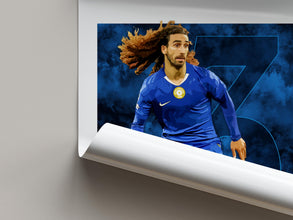 Cucurella Poster Chelsea Football Fan Gift, Soccer Print 4403221184