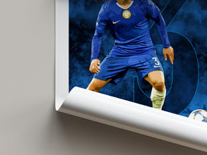 Cucurella Poster Chelsea Football Fan Gift, Soccer Print 4403221184