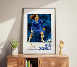 Cucurella Poster Chelsea Football Fan Gift, Soccer Print 4403221184