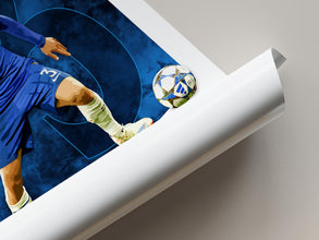 Cucurella Poster Chelsea Football Fan Gift, Soccer Print 4403221184