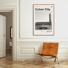 Culver City Art Print  Culver City Poster  Culver City Wall Art  Mid Century Poster  Travel Print Art  California  Los Angeles 1579647529