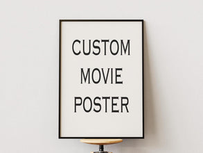 Custom Movie Poster, Your Favorite Movie Poster Print, Gift Movie Wall Art, Personalized Film Poster, Custom Cult Movie Poster 4318841924