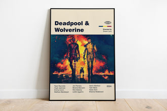 DEADPOOL & WOLVERINE Poster - Marvel Poster - Printable Art - Digital Art - Wall Art - Mid Century Modern Art - Home Decor 1753235472