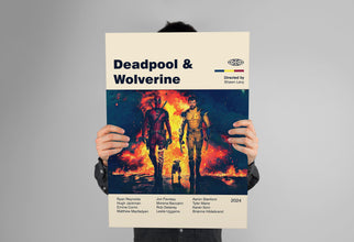 DEADPOOL & WOLVERINE Poster - Marvel Poster - Printable Art - Digital Art - Wall Art - Mid Century Modern Art - Home Decor 1753235472