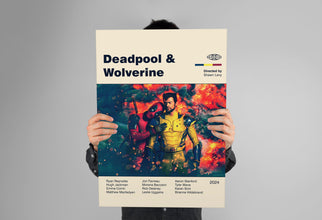DEADPOOL & WOLVERINE Poster - Marvel Poster - Printable Art - Digital Art - Wall Art - Mid Century Modern Art - Home Decor 1753233916