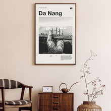 Da Nang Art Print  Da Nang Poster  Da Nang Wall Art  Mid Century Poster  Travel Print Art  Vietnam  Vintage Poster 1569682152