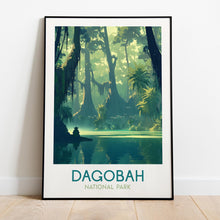 Dagobah National Park Poster Star Wars Travel Art Print 1792604075